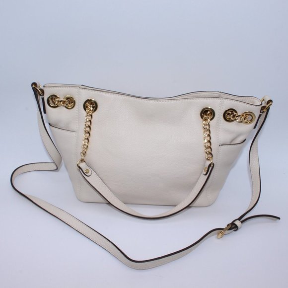 Michael Kors Jet Set Chain Medium Shoulder Tote Bag Purse Convertible Backpack - Picture 14 of 14